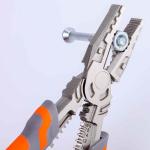 Precise Multifunction Pliers Cutting Edges 62 HRC 224mm Universal Wire Stripping