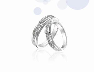 China ODM Anniversary Couple Rings factory