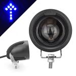 18W Forklift Blue Arrow Light 10V - 110V DC LED Forklift Safety Light