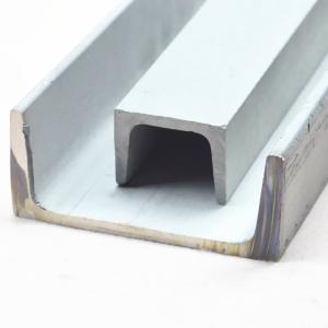 China Custom 304 Stainless Steel U Profile C - Channel Metal 2B Finish factory