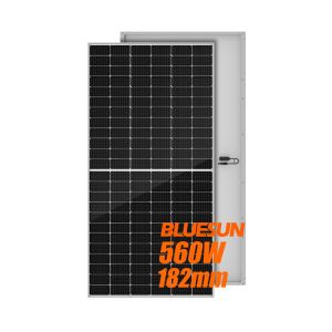 China Buying Bluesun Best 550w 560w 600W Solar Panel Rates Panel Solar for Your Home factory