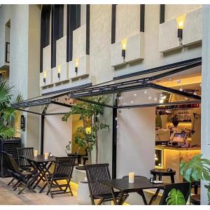 Harbor Tiny Home Space Efficient Folding Window Maximizing Ventilation in Under