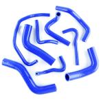 Flexible Braided Silicone Rubber Hoses Low Hardness 8mm 10mm High Temp Silicone
