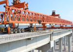 Rust Prevention Launcher Crane 200 Ton For Highway Bridge Erection
