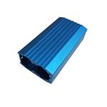 CNC Machining Aluminum Extrusion Profiles Printing Blue Non - Standard OEM