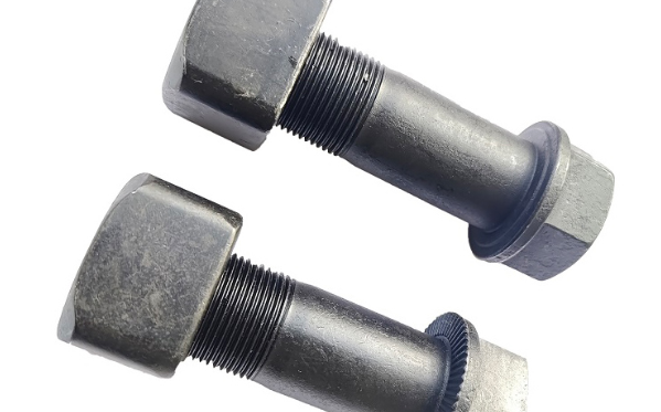 Track Bolts Nuts Plain Surface Treatment Protection Additional Layer Grey Silver Finish