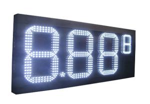 China Hitechled high brightness 12&quot; gas price LED signs,Senal LED para el precio del combustible factory