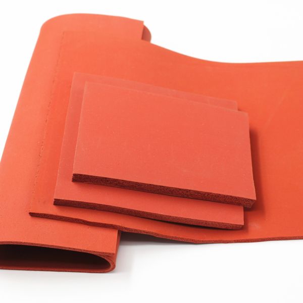 Close cell silicone sponge sheet sample