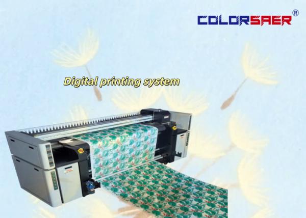 China Large Format Plotter Sublimation Printer 4pcs I3200 Heads for Polyester & Cotton Fabric Printing Machine factory