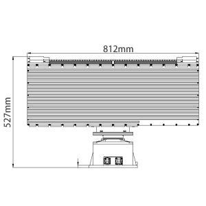X-band 9.4-9.6 GHz radar drone detection with Phased array system