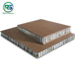 Wood Color Acoustic Aluminum Honeycomb Panel 3D Printing Interior Wall Tiles