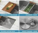 Rectangular Stylish 100% Handmade Stainless Steel Sink Topmount