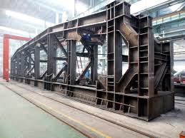 China Sa2.5 Steel Structure Frames 26x2.8x3.5m High Tension Steel Q355 factory