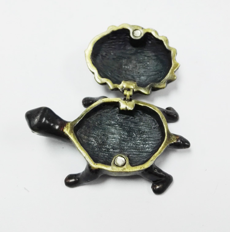Turtles Trinket Box Home Decorative Box turtle trinket box metal jewelry box for wedding