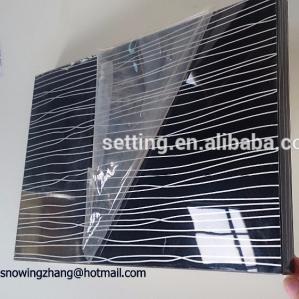 China 2H hardness acrylic mdf board for shutters factory