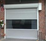 Safety Efficiency High Speed Fabric Roll Up Doors Windproof Easy Installation