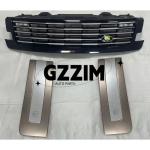 High Rigidity Car Grille ABS Plastic Black Front Grille For Land Rover Range