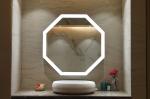 Anti Corrosion Frameless Led Bathroom Mirror Copper Free Flexible Strip