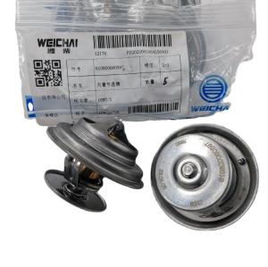 China 610800060597 Thermostat for SINOTRUK HOWO SITRAK C7H WEICHAI WP7 WP12 WP13 SHACMAN X3000 X5000 LGMG Truck Engine Parts factory
