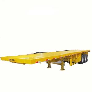 China Tri-Axle Container Semi Trailer Perfect for Container Chassis in the United States factory