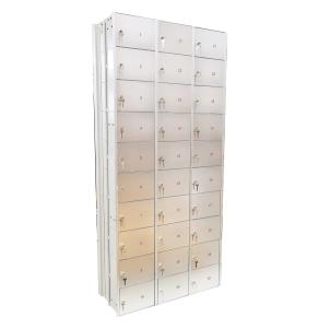 China H125mm 10mm Stainless Steel Metal Safe Locker With External Hinge factory