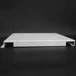 White Aluminum Perforated Hook Drop Suspended Metal Ceiling Tiles Non -