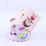 Leakproof Paper Baking Cups , Biodegradable Even Square Baking Cups