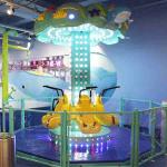 Mini Kids Sky Drop Ride / Sky Tower Ride 360 Degree Height 3.4m