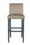 Beech wood fabric upholstery barstool/counter stool,fashion wooden barstool