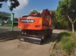 Easy Maintenance DH210 Wheeled Used Doosan Excavator 21 Ton Digger