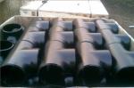 Pipe Fitting Asme B16 9 Elbow Tee Reducer Cap Sch40 Sch80 Black Anti Rust Oil