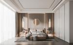 Luxurious Cream White Wardrobe With Gold-Accented Elegance High Durability