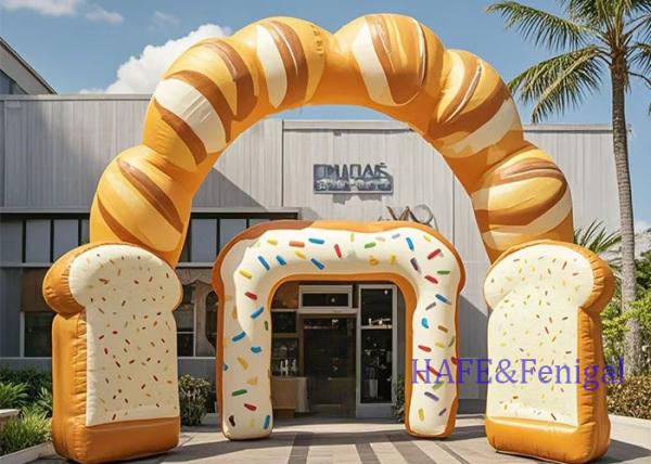 Inflatable Advertising Decoration PVC Outdoor Shopping Mall Store Bakery Donut