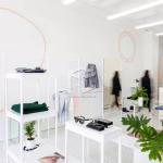 Lady Clothing Shop Display Furniture Spay Painted Surface Effect