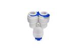 1/4" Tube Water Purifier Accessories K702/K706 Tee Joint Y Shape Quick Connector