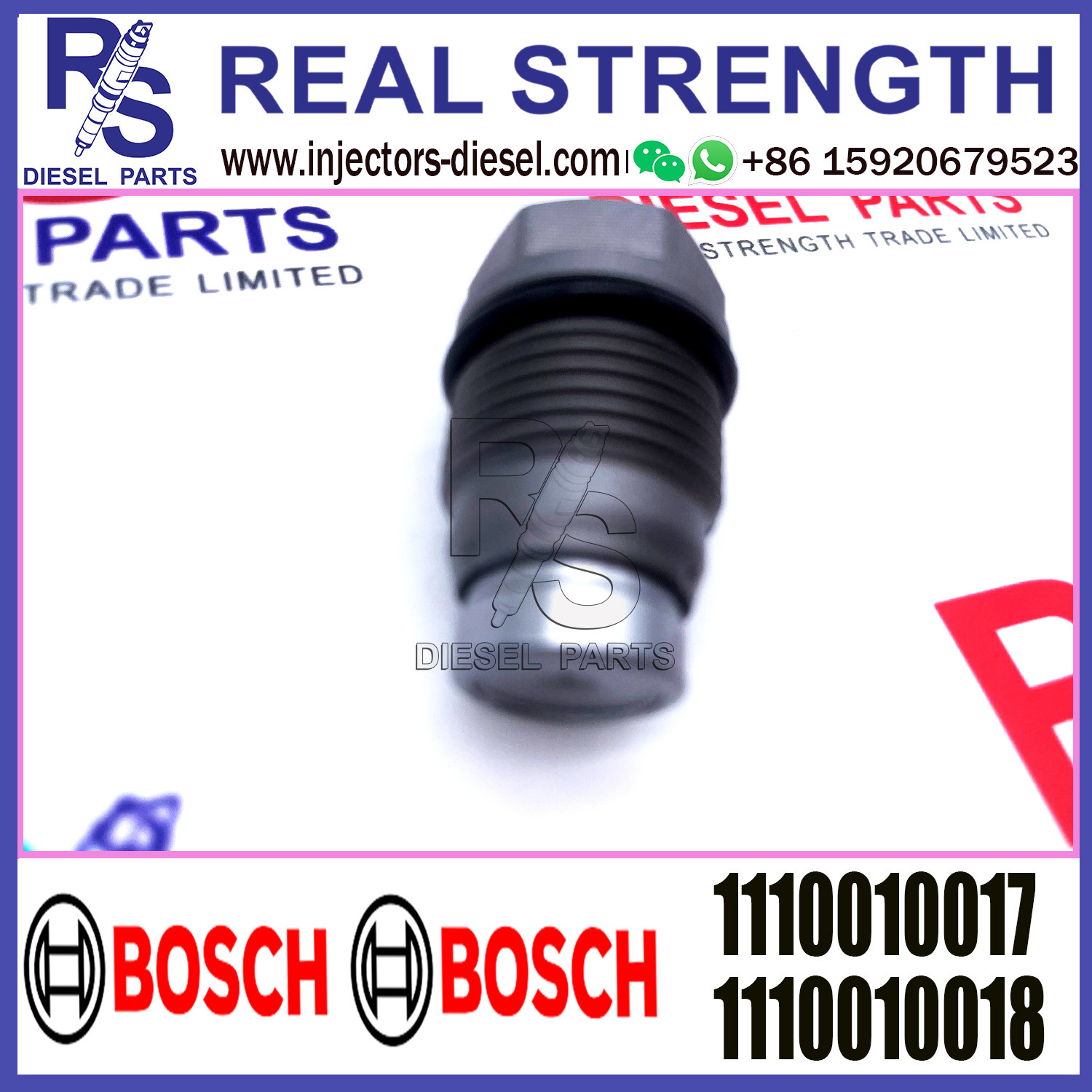 Control Pressure relief valve 1110010018 1110010019 1110010027 1110010028 1110010029 2854543（015） for Diesel Engine