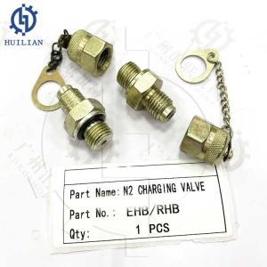 China Hanwoo N2 Charger Kit Hydraulic Breaker Nitrogen Gas charging Valve factory