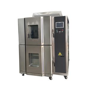 China Programmable Thermal Shock Chambers For Defense And Military Industry factory