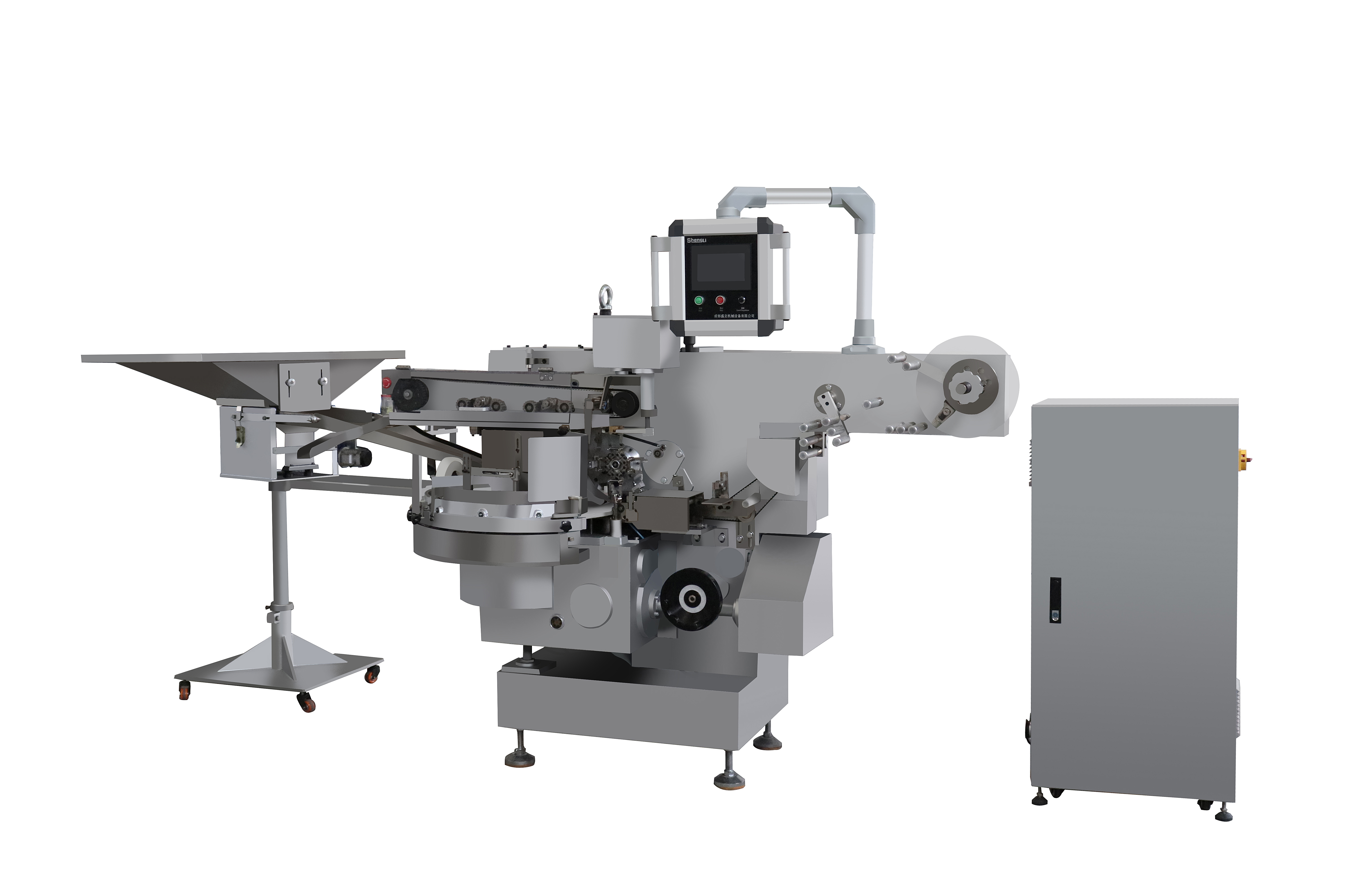 Motor-Driven Chocolate Ball Packaging Machine for Easy Candy and Biscuit Packaging