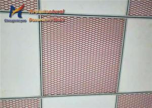China 2.5mm 3m Aluminium Expanded Metal Mesh Fluorocarbon Spraying factory
