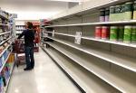 Retail store supermarket grocery store shelves shelving display gondola rack