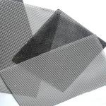 Invisi Gard 316 Stainless Steel Wire Mesh Screen Insect Security Black Color