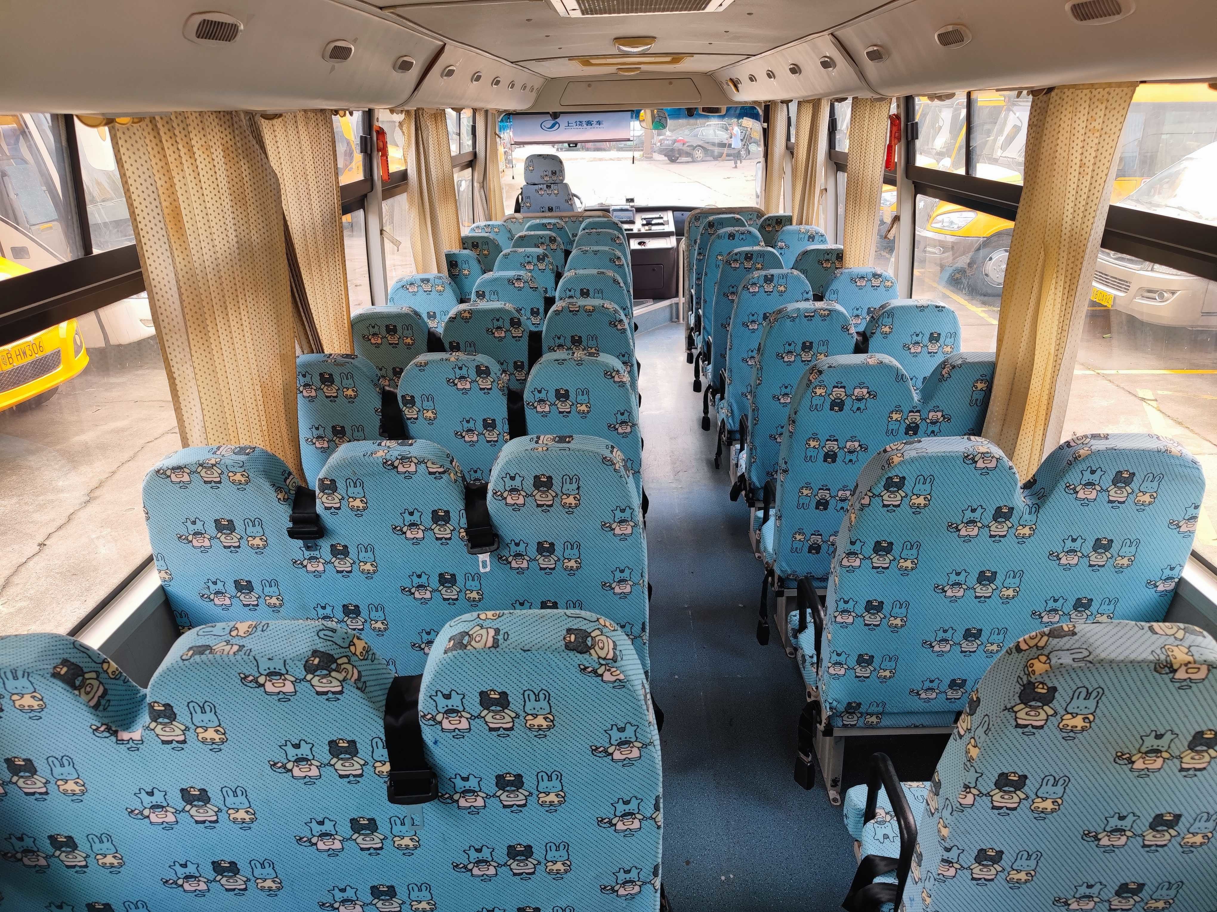 Shangrao Used School Buses 51 Seats Diesel Fuel Old School Bus
