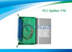 High Reliability Fiber Optic Splitter 1 In 16 Out / 1260nm 1650nm PLC Splitter