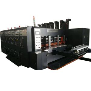 Full Automatical High Precision PLC Flexo Die Cutting And Printing Machine 30