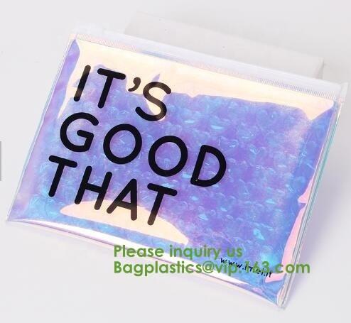 Bubble Slider bags, Bubble Zipper bags, Bubble Metaillized bags, Bubble Cosmetic