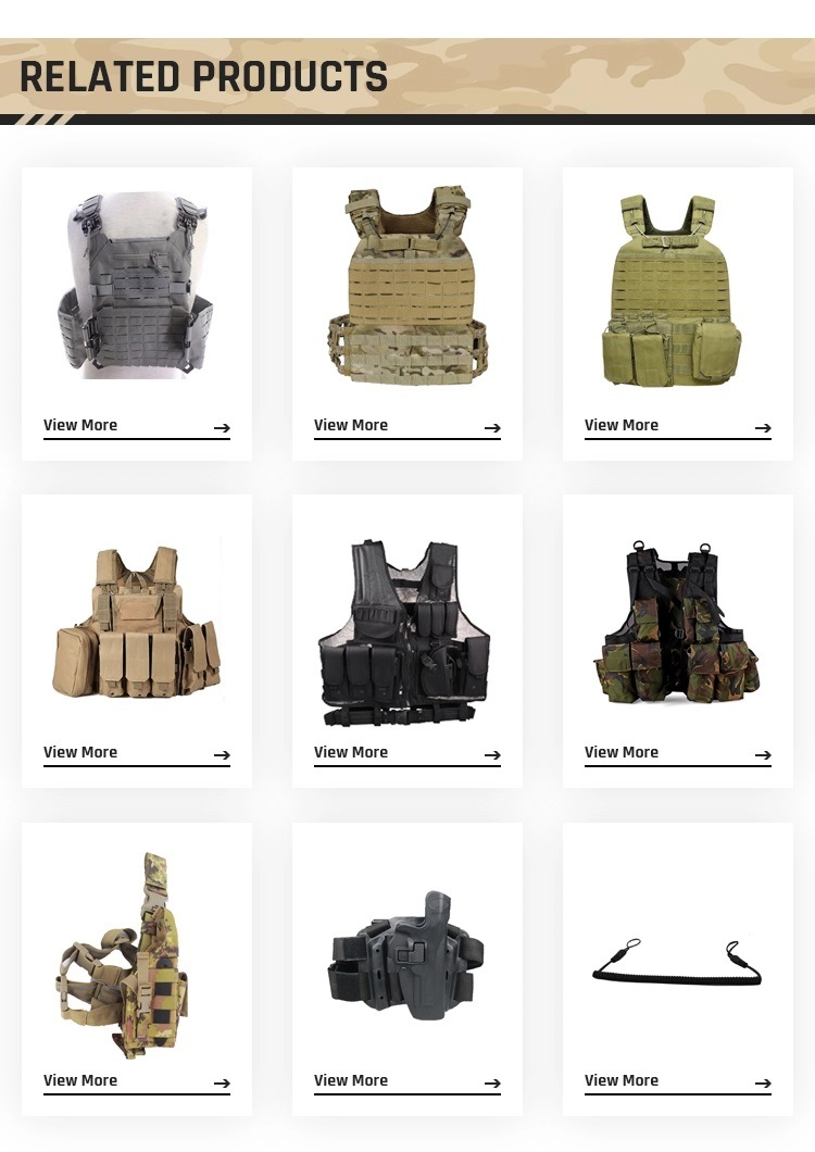 Nij Standard Military Bullet Proof Plate Carrier