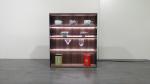 Multi-Purpose Aluminum Book Shelf Display Shelves Cabinet For Books Led Light