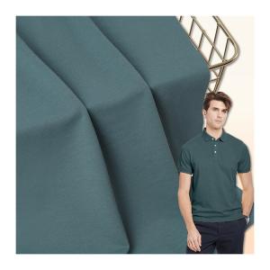 China Eco Friendly Pique Texture Fabric 40S Breathable Y-81092 Solid Dyed factory