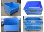 Hot sale metal wire mesh container pallet,collapsible wire mesh